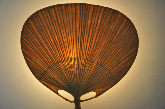 Image 1 of Paar "Uchiwa" wandlampen van Ingo Maurer voor M Design, 1970S