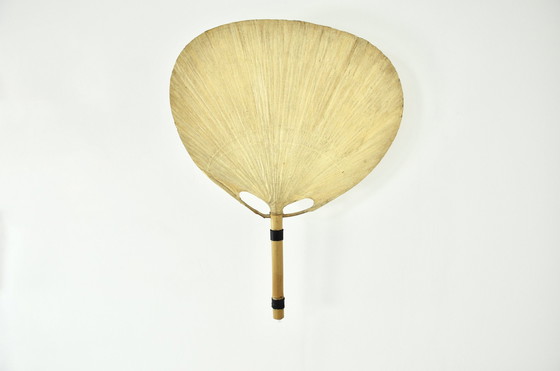 Image 1 of Paar "Uchiwa" wandlampen van Ingo Maurer voor M Design, 1970S