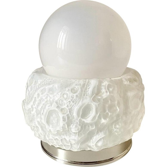 Image 1 of Vintage Murano glazen tafellamp door Carlo Nason voor Mazzega, Italië 1970