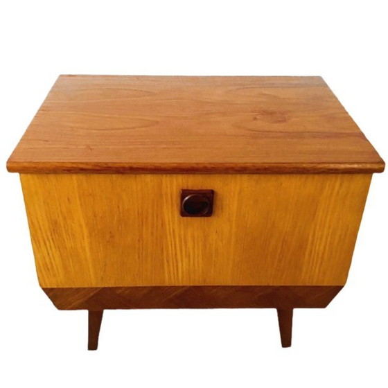 Image 1 of Vintage deens design nachtkastje teak jaren 60