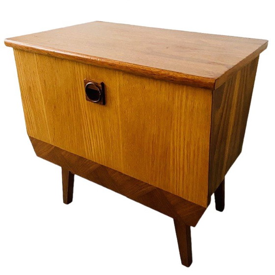 Image 1 of Vintage deens design nachtkastje teak jaren 60