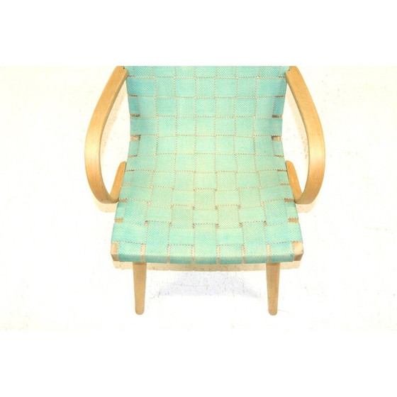 Image 1 of Vintage beukenhouten fauteuil, Zweden 1970