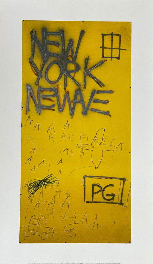 Jean Michel Basquiat (1960-1988), Zonder titel (New York), 1981, Copyright nalatenschap van Jean Michel Basquiat