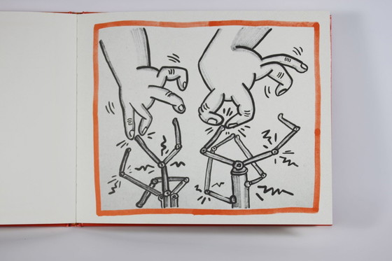 Image 1 of Tegen alle verwachtingen in door Keith Haring, 20 tekeningen. 1989