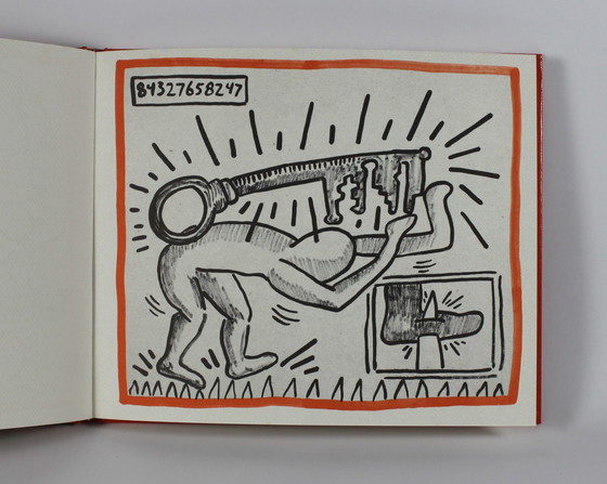 Image 1 of Tegen alle verwachtingen in door Keith Haring, 20 tekeningen. 1989