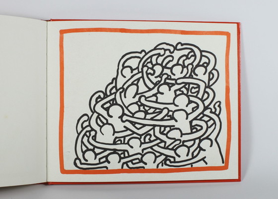 Image 1 of Tegen alle verwachtingen in door Keith Haring, 20 tekeningen. 1989