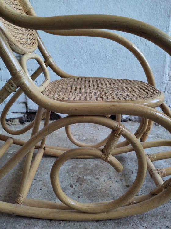 Image 1 of Thonet Kinder Schommelstoel