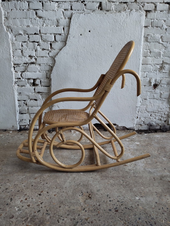 Image 1 of Thonet Kinder Schommelstoel