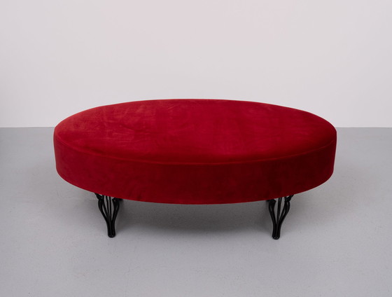 Image 1 of Unieke Slaapkamerset Van Gelderland In Red Velvet