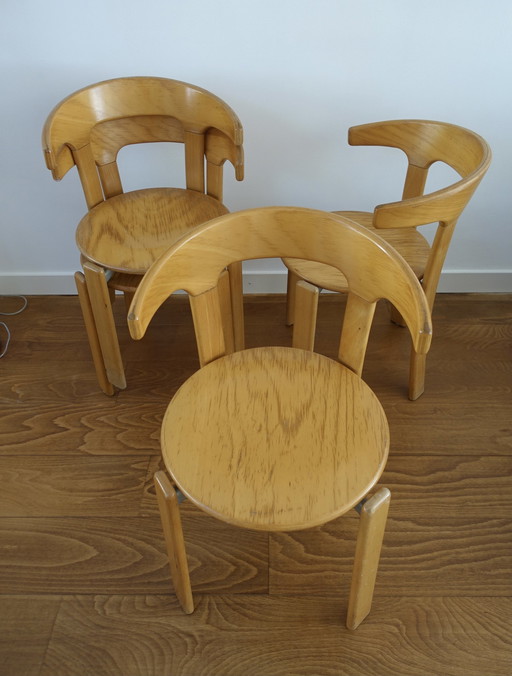 4x Bruno Rey eetkamerstoelen