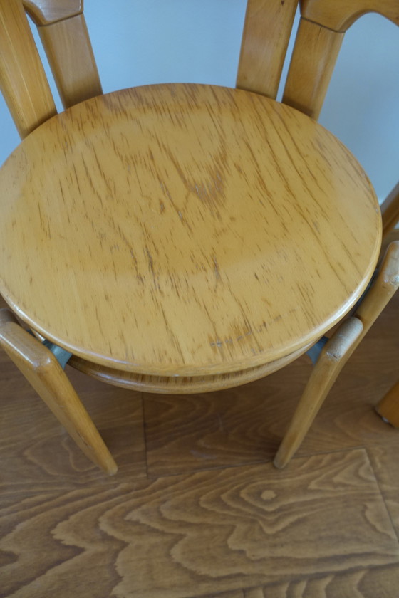 Image 1 of 4x Bruno Rey eetkamerstoelen