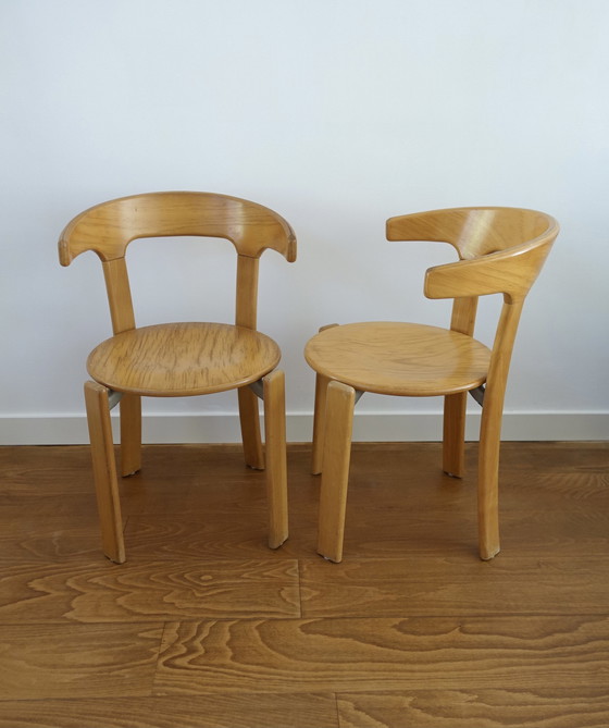 Image 1 of 4x Bruno Rey eetkamerstoelen