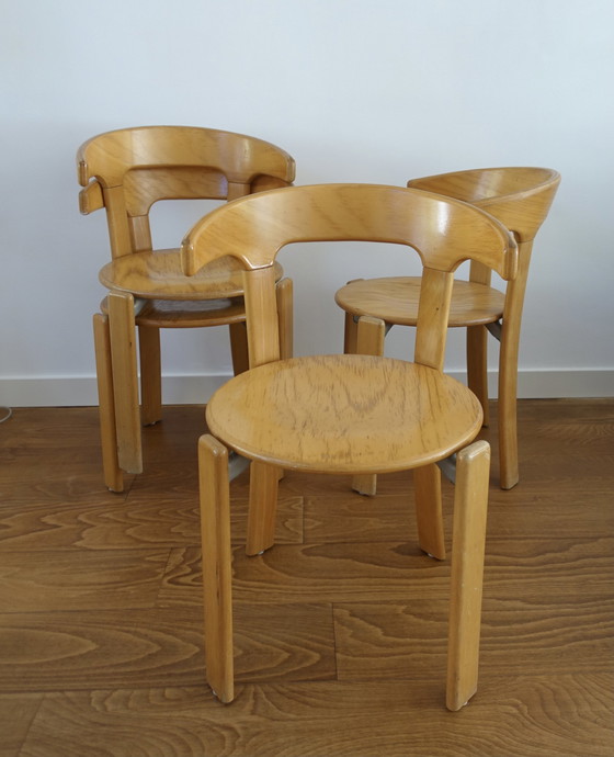 Image 1 of 4x Bruno Rey eetkamerstoelen