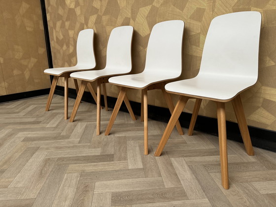 Image 1 of 4X Rowico Gracy Eetkamerstoel