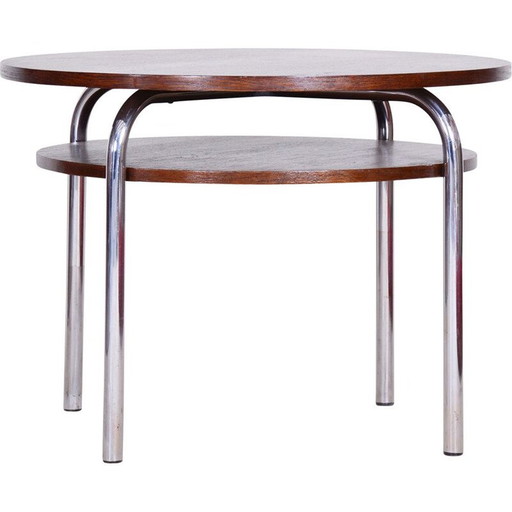 Vintage bijzettafel van Vichr & Co, jaren 1930