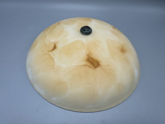 Image 1 of Vintage Marmeren Plafonnière 