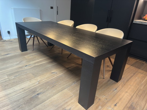 Designtafel Eik Zwart Emmemobili