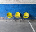 3x vintage design stoel- Jimmy / Car Katwijk -