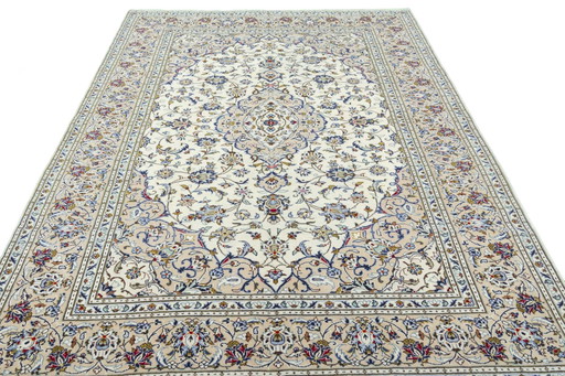 Handgeknoopt Kashan Kurk Oosters Tapijt - 293 X 200 Cm