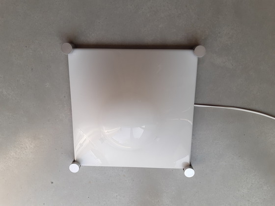 Image 1 of Plexiglazen space age plafondlamp wandlamp van Elio Martinelli voor Martinelli Luce