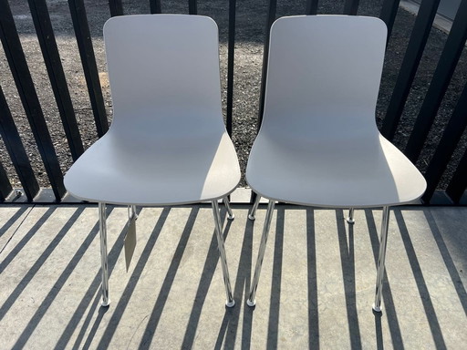 2x Vitra HAL Tube Stoelen