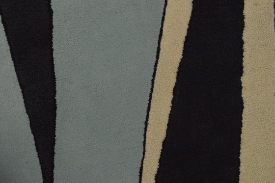 Image 1 of Colani Design Kymo Wool Carpet Blue