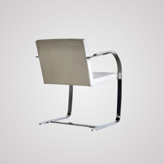 Image 1 of Set van 8 vintage Brno fauteuils van Mies Van Der Rohe voor Knoll USA, Tsjecho-Slowakije 1980