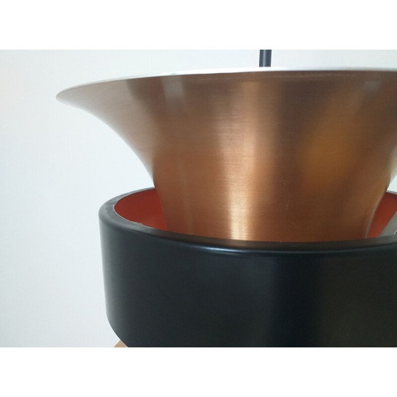 Image 1 of VEB Mettaldrücker Halle Vintage Hanglamp, 1970