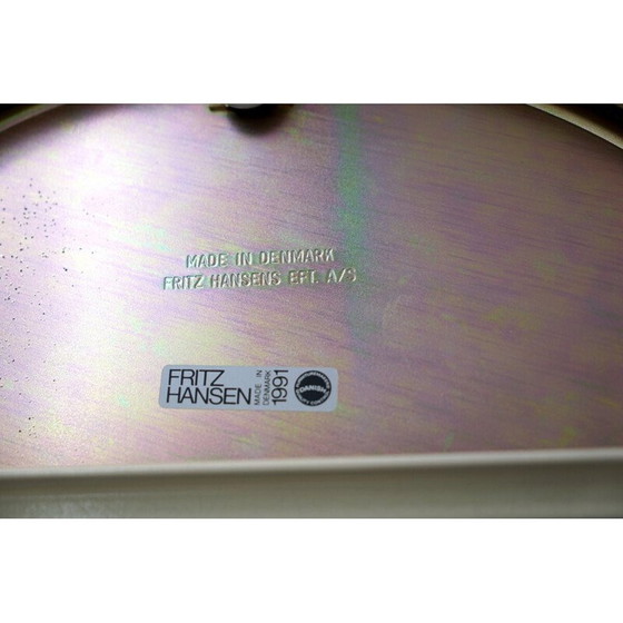 Image 1 of Vintage roestvrijstalen en metalen eetset van Fritz Hansen, Denemarken 1999