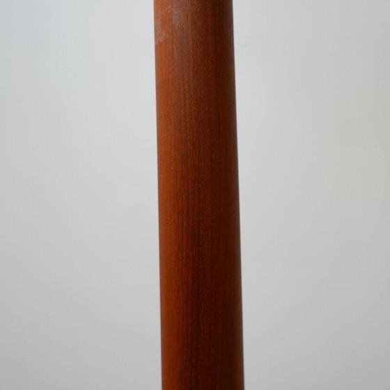 Image 1 of Vintage teakhouten vloerlamp, Denemarken 1970