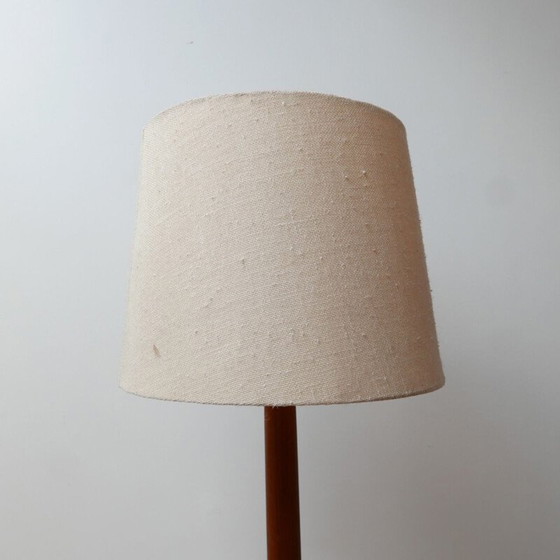 Image 1 of Vintage teakhouten vloerlamp, Denemarken 1970