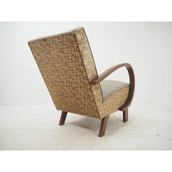 Image 1 of Vintage Art Deco fauteuil, Tsjecho-Slowakije 1940