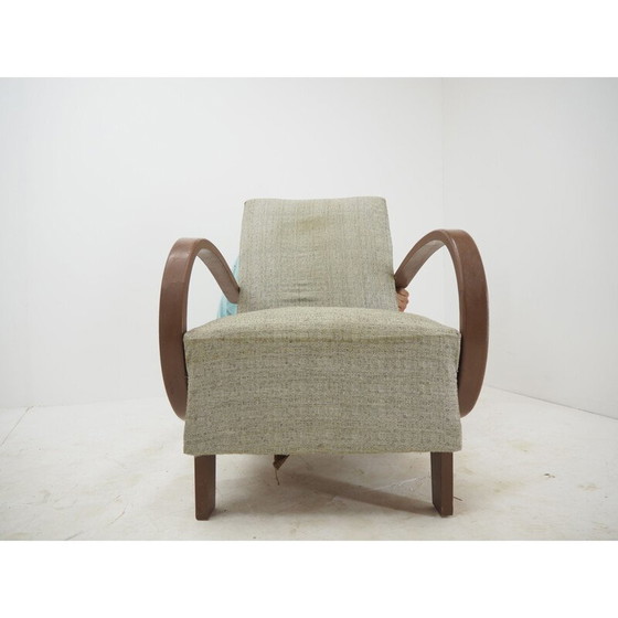 Image 1 of Vintage Art Deco fauteuil, Tsjecho-Slowakije 1940
