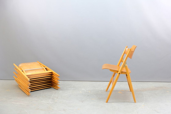 Image 1 of Vintage SE18 klapstoelen door Egon Eiermann voor Wilde + Spieth, set van 4