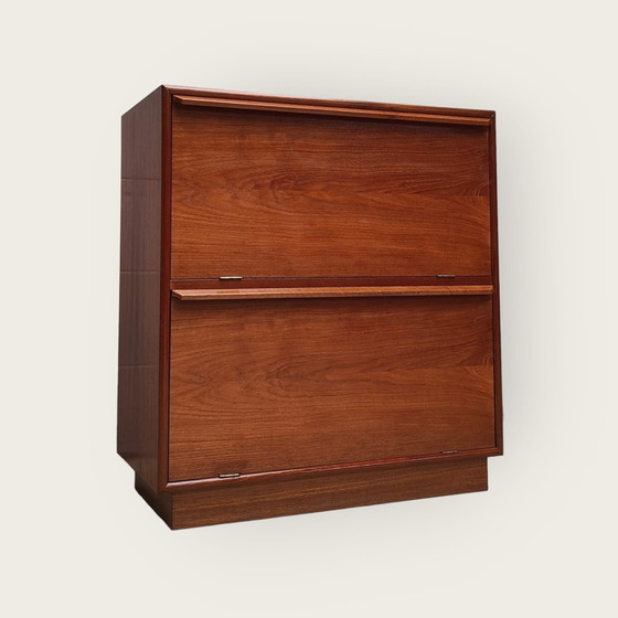 Image 1 of Mid Century schoenenkast