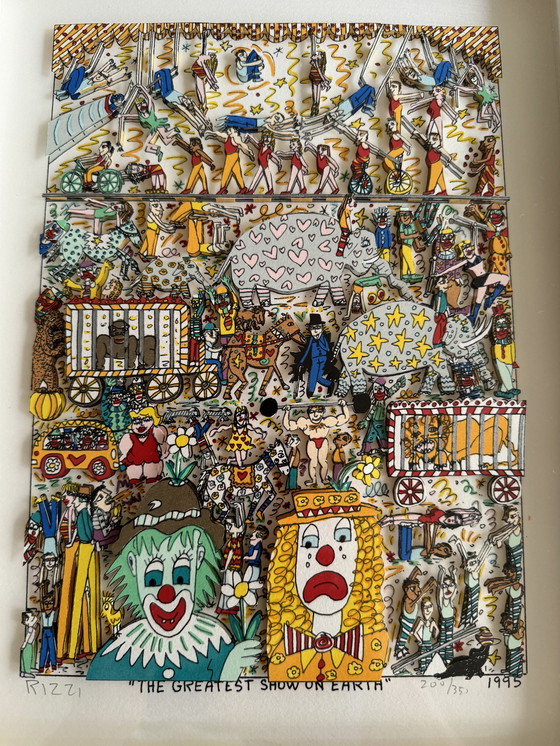 Image 1 of James Rizzi, The Greatest Show on Earth