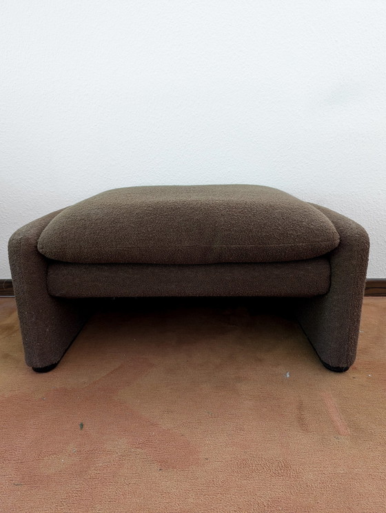 Image 1 of Cassina Maralunga Fauteuil en Ottoman