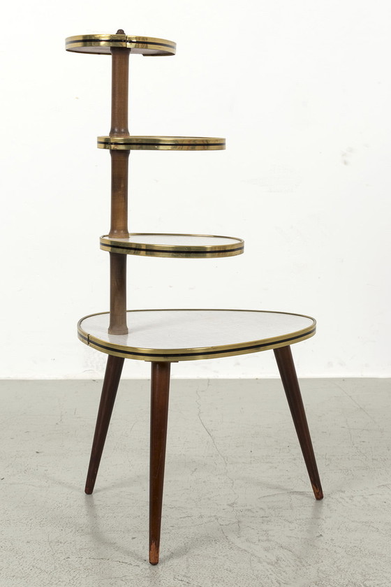 Image 1 of Vintage planten tafel