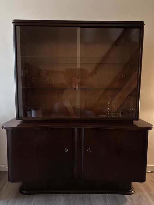 Mid Century Vitrine Kast