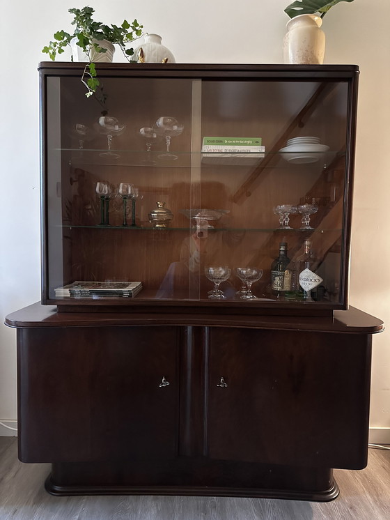 Image 1 of Mid Century Vitrine Kast