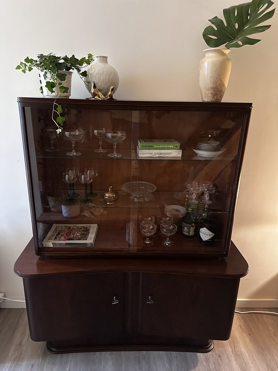 Image 1 of Mid Century Vitrine Kast