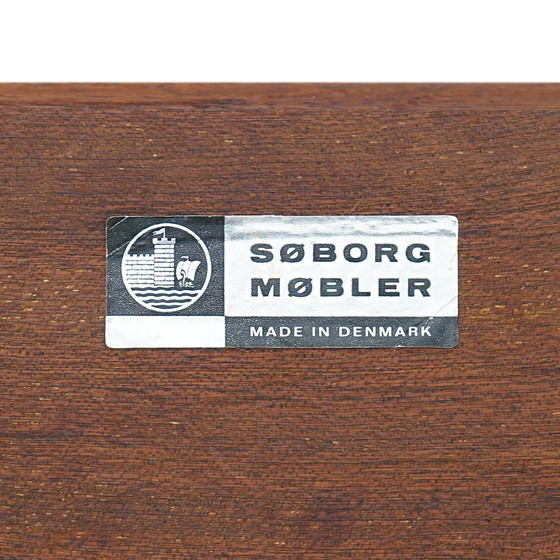 Image 1 of Paar nachtkastjes van Børge Mogensen voor Soborg Mobler, 1950