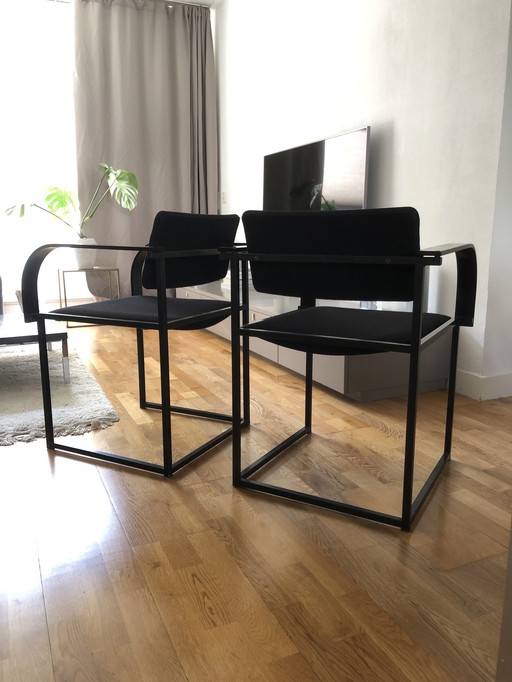 2X  FM80 Stoelen Karel Boonzaaijer en Pierre Mazairac  Pastoe