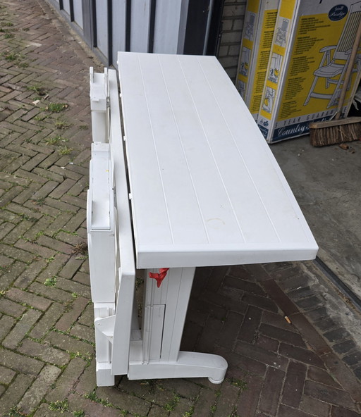 Hartman Compacte inklapbare terrastafel 120X80 Cm