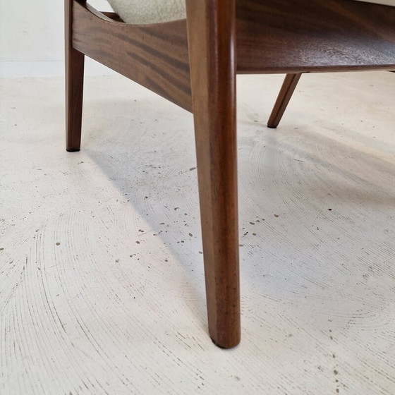 Image 1 of Vintage teakhouten fauteuil door Louis van Teeffelen, Nederland 1960