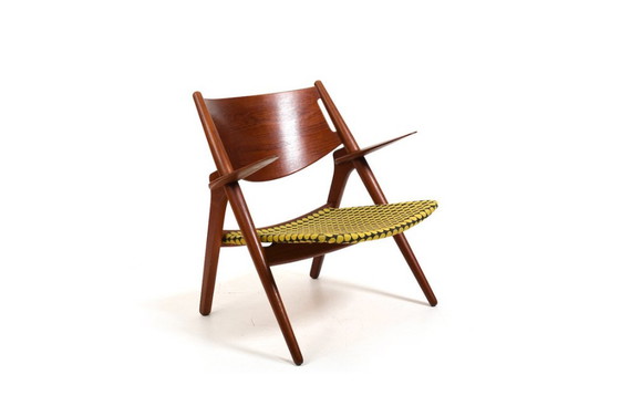 Image 1 of CH-28 Fauteuil in teak van Hans J. Wegner voor Carl Hansen & Søn, 1960