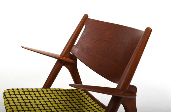 Image 1 of CH-28 Fauteuil in teak van Hans J. Wegner voor Carl Hansen & Søn, 1960