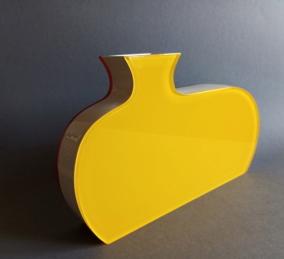 Image 1 of Villeroy & Boch Pop-Art/Postmodern Designer 'Essentials' Acryl Vaas 1980'S