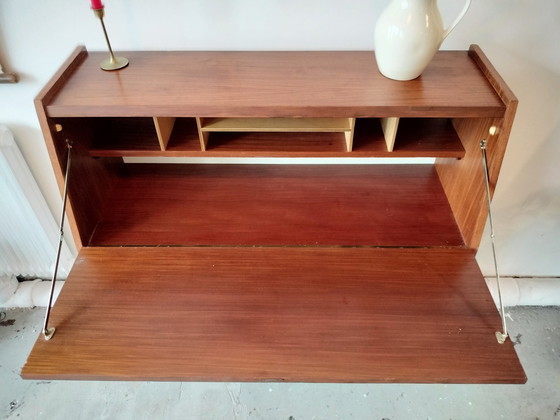 Image 1 of Vintage Jaren '60 Secretaire Klepkastje 