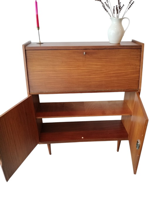 Image 1 of Vintage Jaren '60 Secretaire Klepkastje 